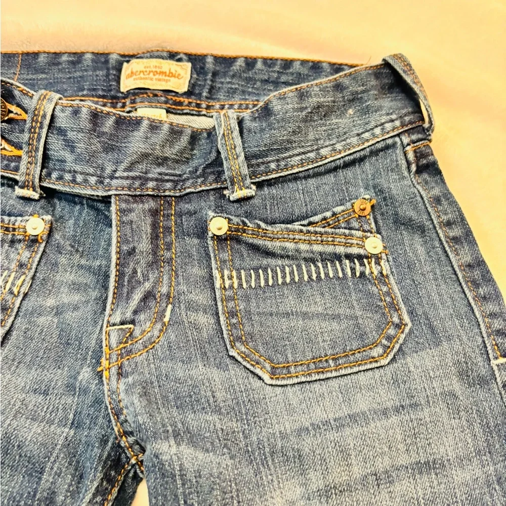Abercrombie Authentic Vintage Girl (Juniors) Flared Stretch 12 Slim EUC the 90’s - Picture 5 of 10